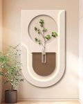 Dekorium 40x70 cm Pilli LED'li İskandinav Duvar Tablosu - Pütürlü Doku - Model D075