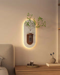 Dekorium 40x70 cm Pilli LED'li İskandinav Duvar Tablosu - Pütürlü Doku - Model D077