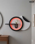 Dekorium 50x85 cm Oval LED'li Dekoratif Duvar Paneli - Gizli Aydınlatmalı - Model D033