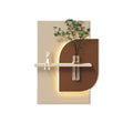 Dekorium 40x70 cm Pilli LED'li İskandinav Duvar Tablosu - Pütürlü Doku - Model D123